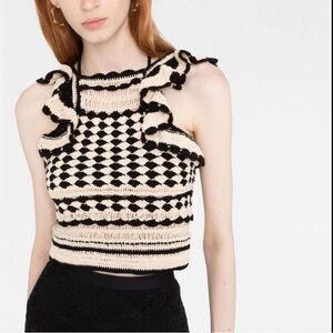 Zimmermann Anneke Crochet Top NWT